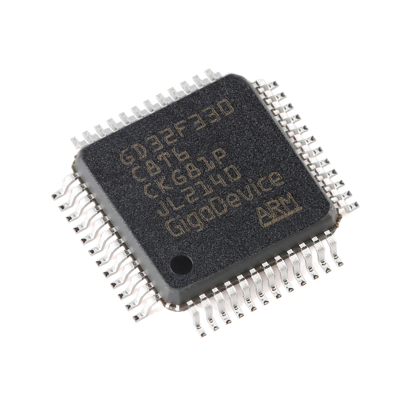 原装GD32F330C8T6 LQFP-48 ARM Cortex-M4 32位微控制器-MCU芯片