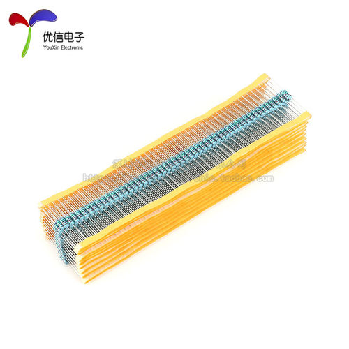 1W金属膜电阻1%五色环 10R100R1K2.2K3K4.7K5.1K6.8K10K100K1MΩ - 图1