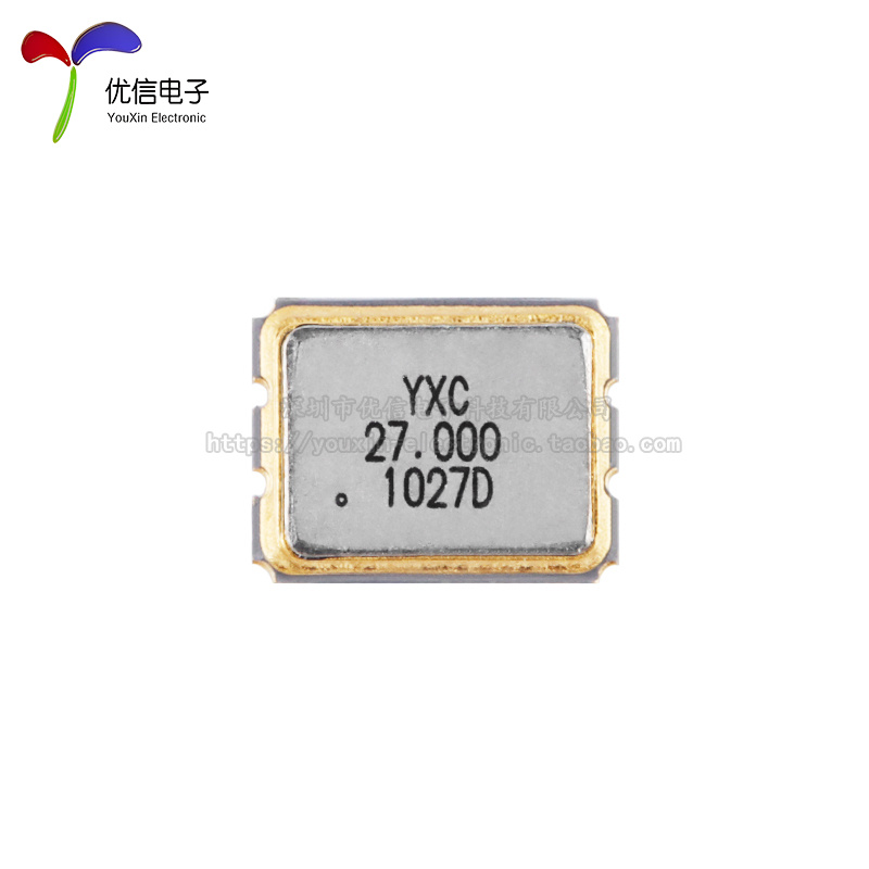 3225贴片有源晶振 27MHZ ±20ppm 1.8V-3.3V OT322527MJBA4SL - 图1