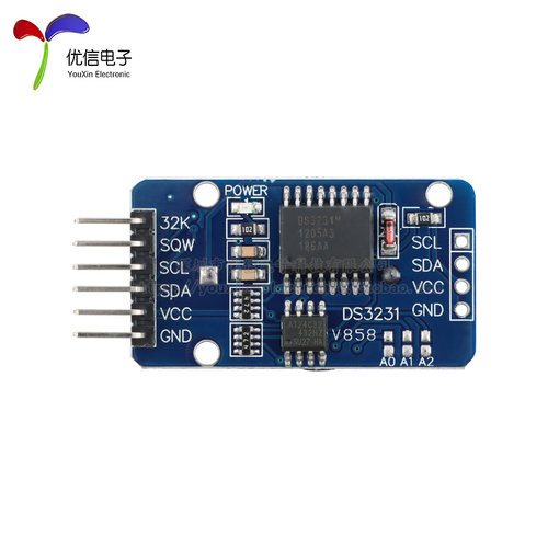 PCF8563/DS1302/DS1307/DS3231/SD3078实时时钟模块 RTC模块 - 图1