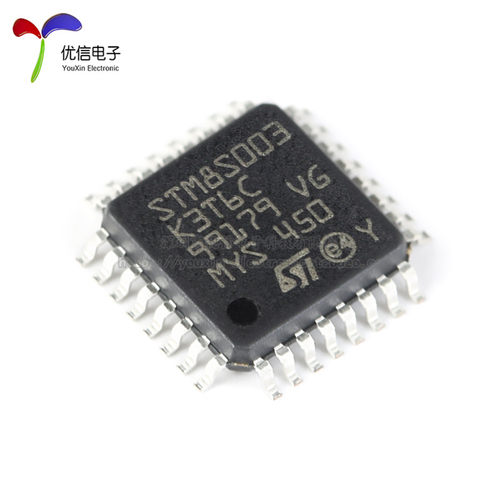 原装正品 STM8S003K3T6C LQFP-32 16MHz/8KB闪存/8位微控制器-MCU - 图0