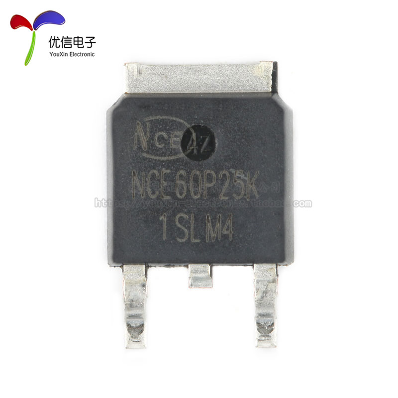 原装正品 NCE60P25K TO-252-2-60V/-25A P沟道 MOS场效应管芯片-图0