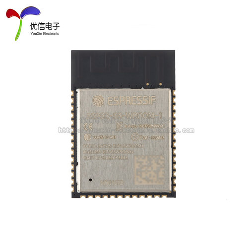 原装ESP32-S3-WROOM-1-N16R8 Wi-Fi+蓝牙5.0 16MB32位双核MCU模组 - 图1