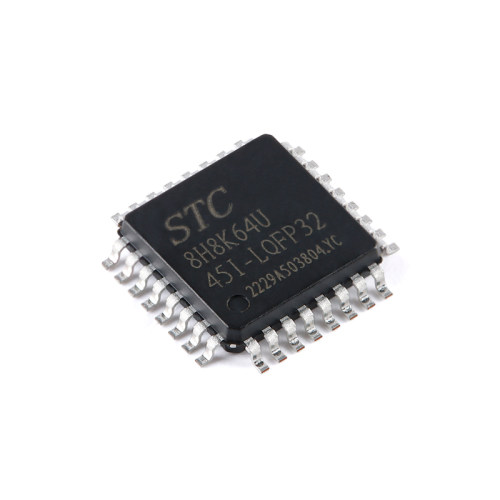 原装正品 STC8H8K64U-45I-LQFP32 1T 8051微处理器单片机芯片 - 图0