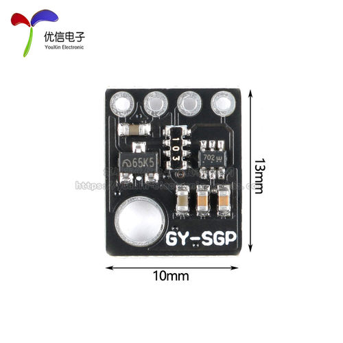 GY-SGP30 气体传感器 空气质量 TVOC eCO2 二氧化碳测量甲醛模块 - 图3