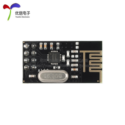 【优信电子】NF-01-S改进型SI24R1 2.4G无线遥控SPI透传模块 - 图2