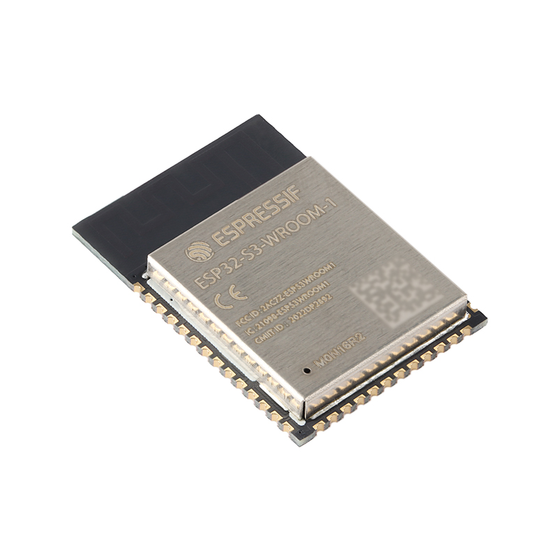 原装ESP32-S3-WROOM-1-N16R2 Wi-Fi+蓝牙5.0 16MB32位双核MCU模组 - 图0