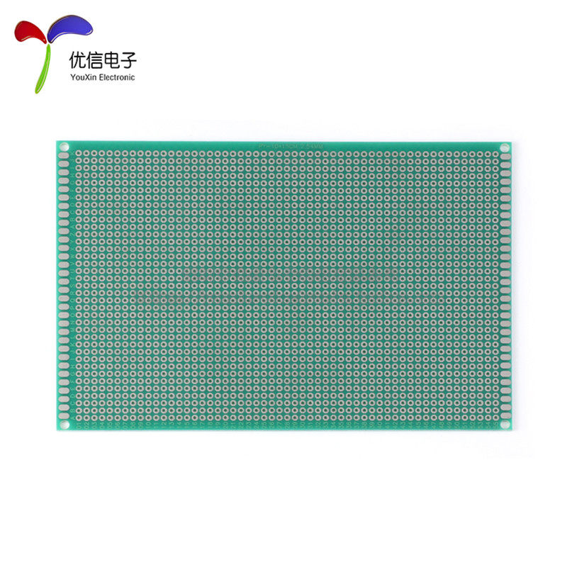 单面喷锡板 2.54MM间距 10*15CM 万能板 实验板 全玻纤绿油板,淘宝优惠券,粉丝福利购,淘宝优惠卷
