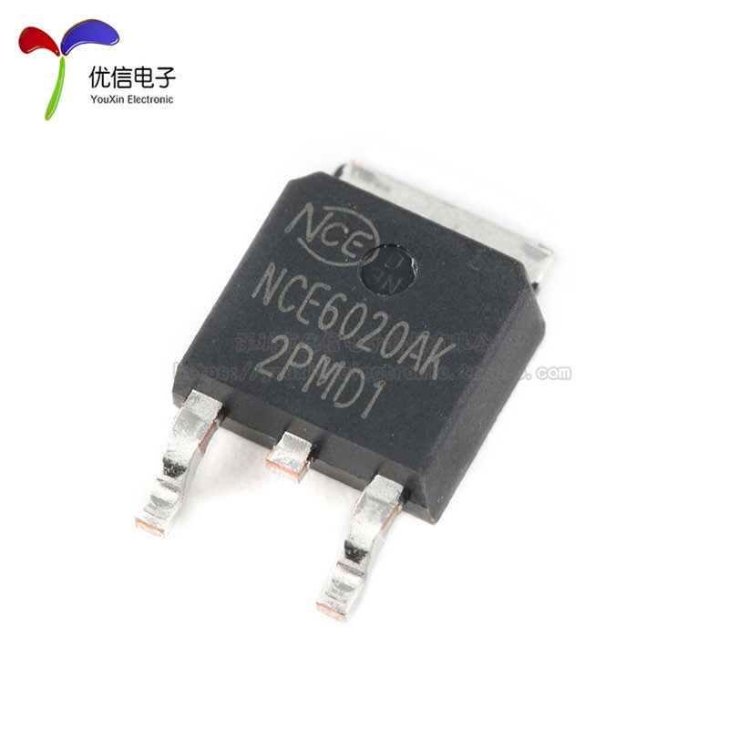 原装正品 NCE6020AK TO-252-2 60V/20A N沟道 MOS场效应管芯片-图1