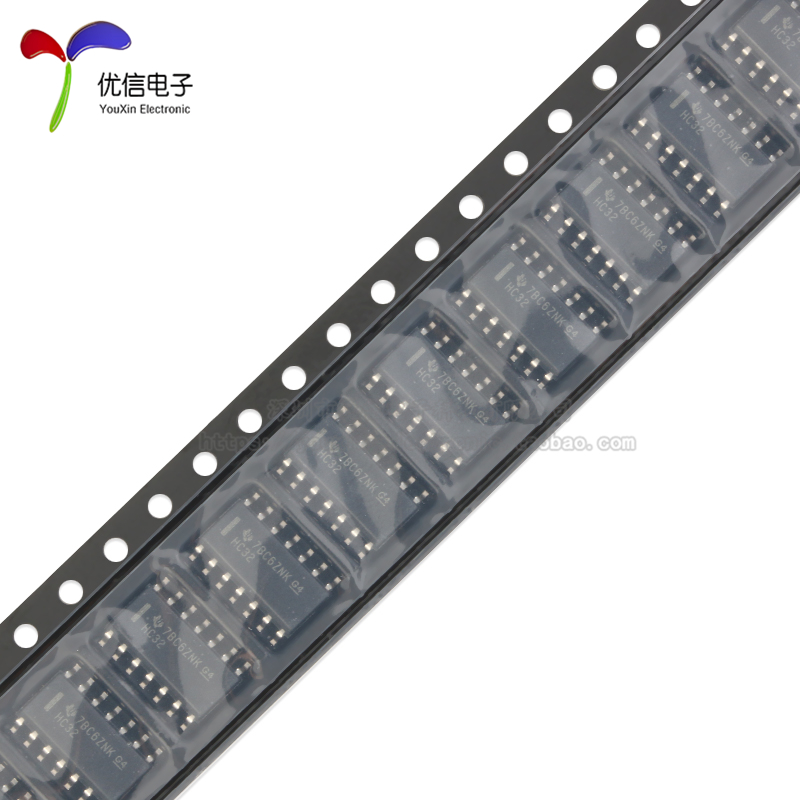 原装正品 SN74HC32DR SOIC-14四路2输入正或门贴片逻辑芯片-图2