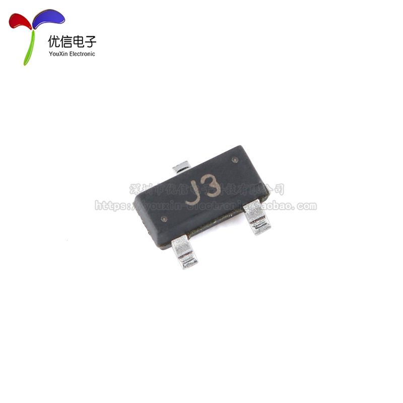 原装正品 S9013 J3 SOT-23 NPN晶体管 25V/500mA 贴片三极管 20只