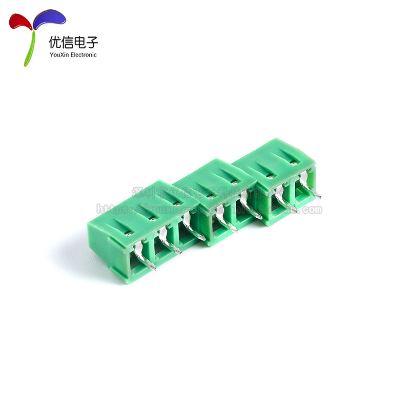 KF127-5.08-2/3P直插 300V/10A 5.08mm间距螺钉式PCB接线端子 - 图2