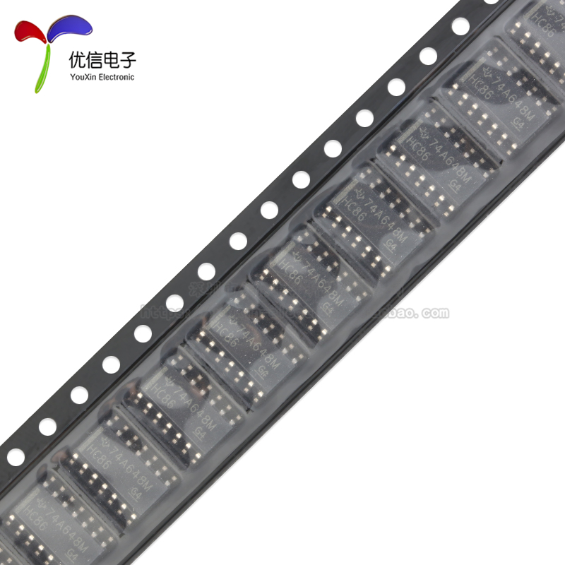 原装正品 SN74HC86DR SOIC-14四路2输入异或门贴片逻辑芯片-图2