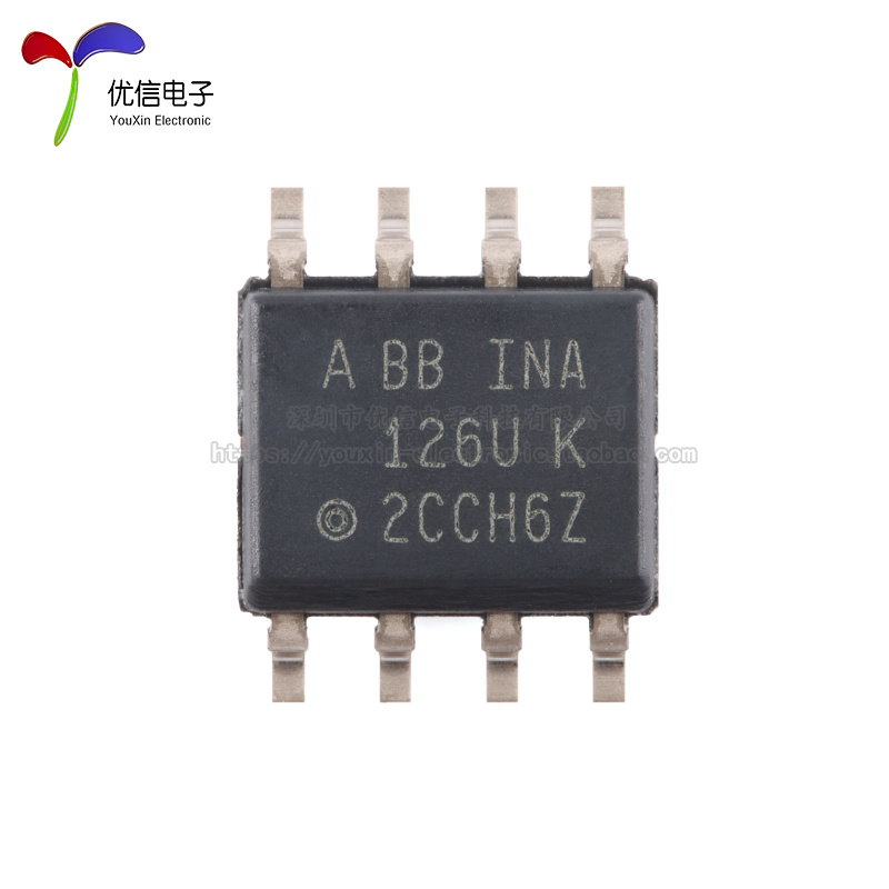 原装正品 INA126UA/2K5 SOIC-8 精密仪表放大器芯片 - 图1