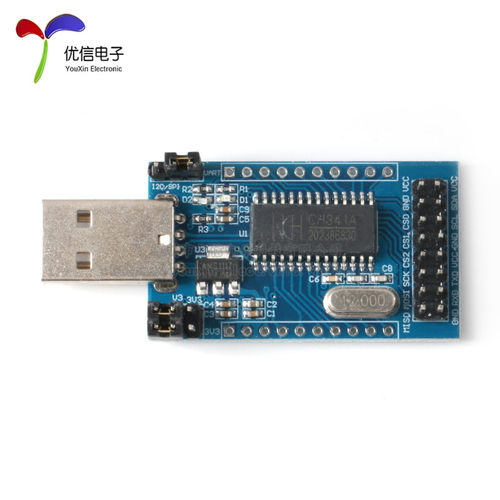 CH341A模块 并口转换器 USB 转 UART IIC SPI TTL ISP EPP/MEM - 图2