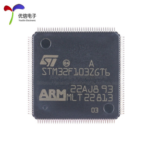 原装 STM32F103ZGT6 LQFP-144 ARM Cortex-M3 32位微控制器-MCU - 图2