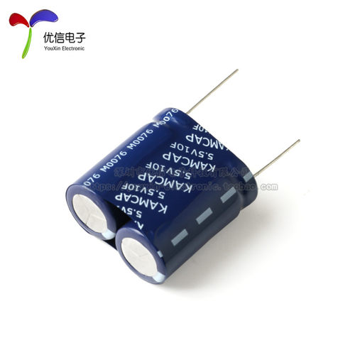 法拉电容 5.5V 0.22F 0.47/1/1.5/2/4/5/10F 组合型 超级电容器 - 图3