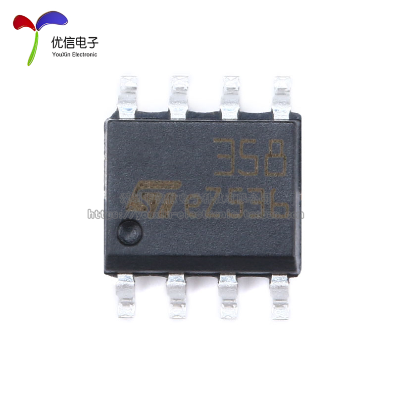 原装正品 贴片 LM358DT SOIC-8 低功耗 双运算放大器IC芯片 - 图0