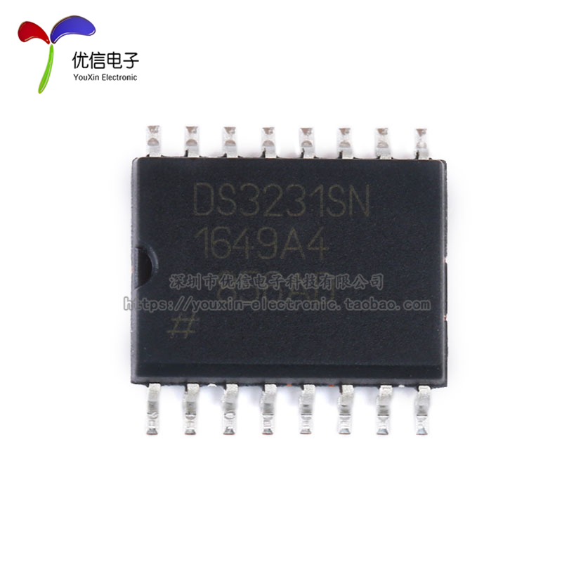 原装 贴片 DS3231SN#T&R 实时时钟芯片 带TCXO I2C 2线串口SOP-16 - 图0