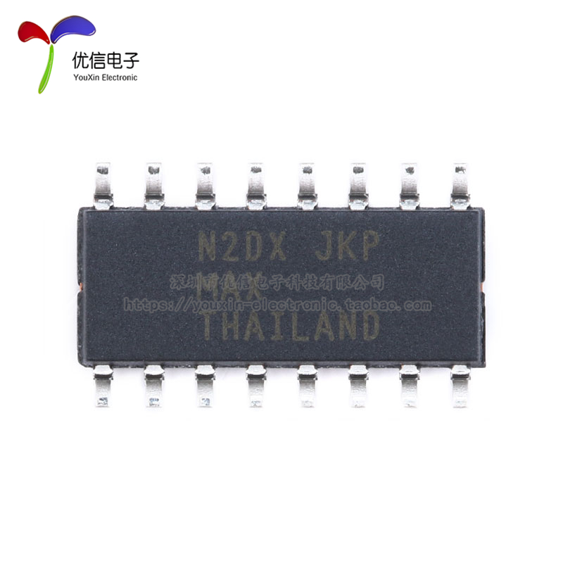 原装正品 贴片 MAX3232ESE+T SOIC-16 芯片 RS232 收发器IC - 图1