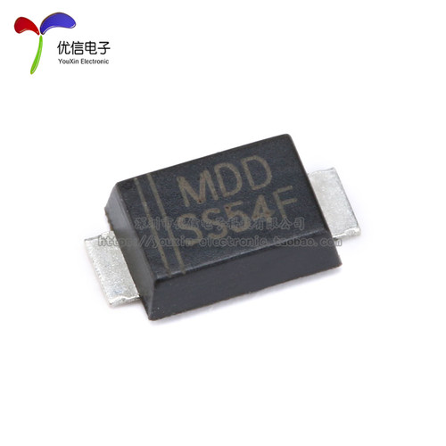 原装正品 SS54F SMAF 5A/40V 超薄贴片 肖特基二极管（10只） - 图0