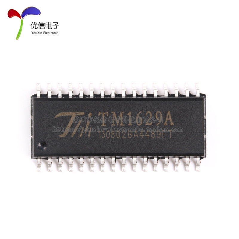 原装正品贴片 TM1629A SOP-32 LED发光二极管显示器驱动控制芯片-图0