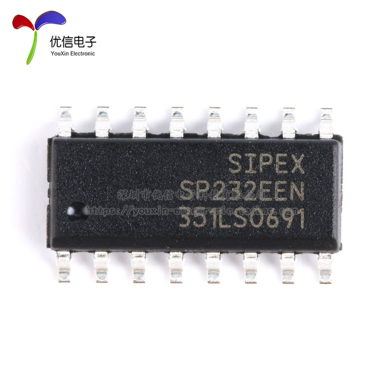 原装正品贴片 SP232EEN-L/TR SOIC-16芯片收发器RS-232+5V-图1