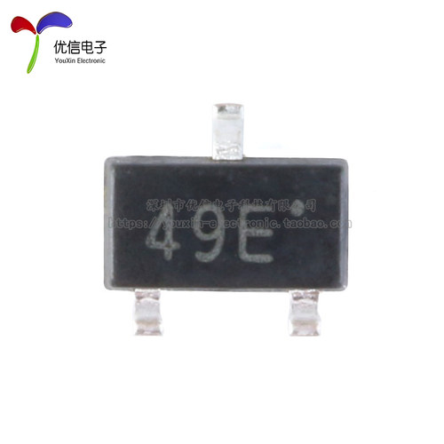 贴片49E SOT23 3503霍尔元件 传感器SS49E线性AH49E开关 - 图0