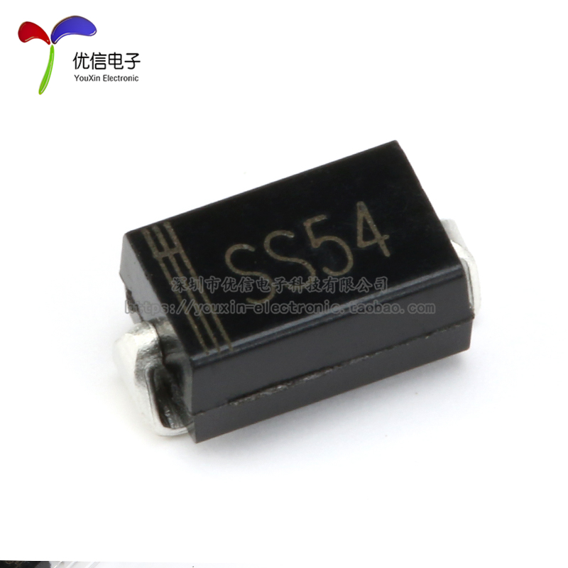 贴片 A型 SMA SS54 肖特基二极管 40V 5A DO-214AC （10只） - 图0