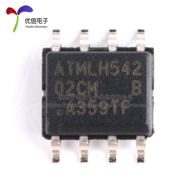 原装正品 贴片 AT24C02C-SSHM-T 存储器芯片 EEPROM 串口 SOIC-8 - 图0