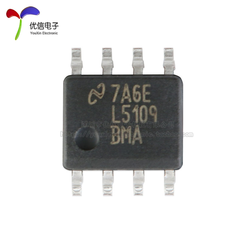 原装正品 LM5109BMAX/NOPB SOIC-8高电压1A半桥接闸极驱动器排线-图0