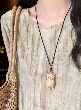 猫猫项链女2025新款爆款高级感