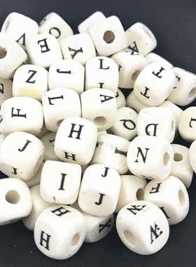 diy数字桃心手串珠子
