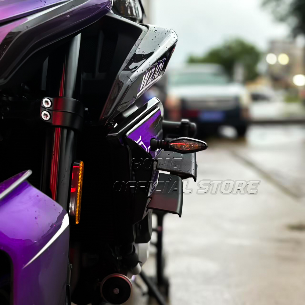 适用春风675NK改装件 扰流板定风翼 675NK侧翼  675扰流板2024-25 - 图0