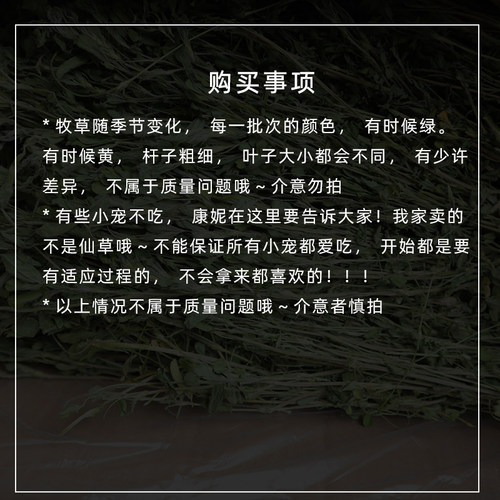 苜蓿叶子手工采摘 口感好幼宠100克小袋装  苜蓿草叶子宠物牧草 - 图2