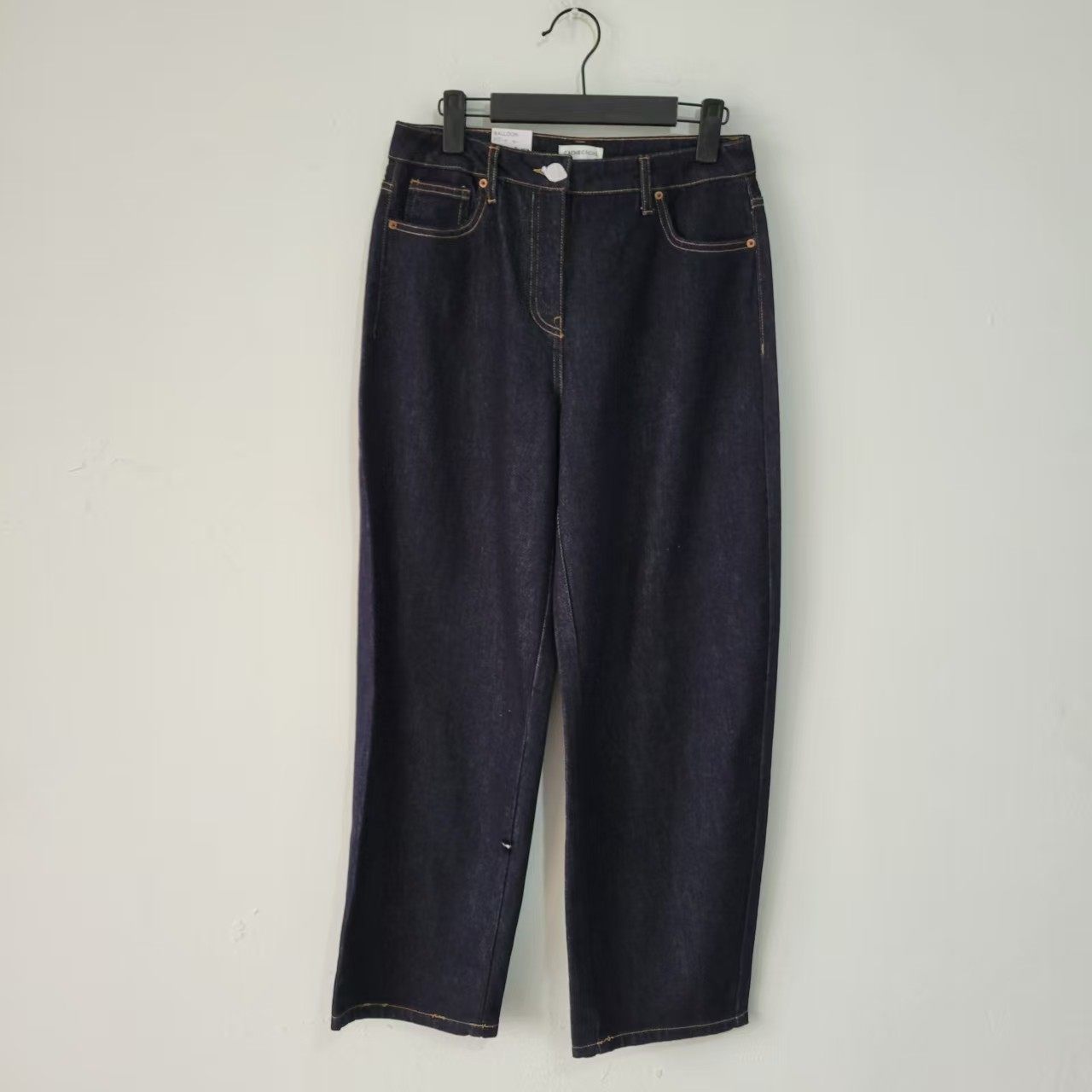 5款日单文艺复古宽松休闲卡其色松紧腰抽绳阔腿裤女直筒工装裤,淘宝优惠券,粉丝福利购,淘宝优惠卷