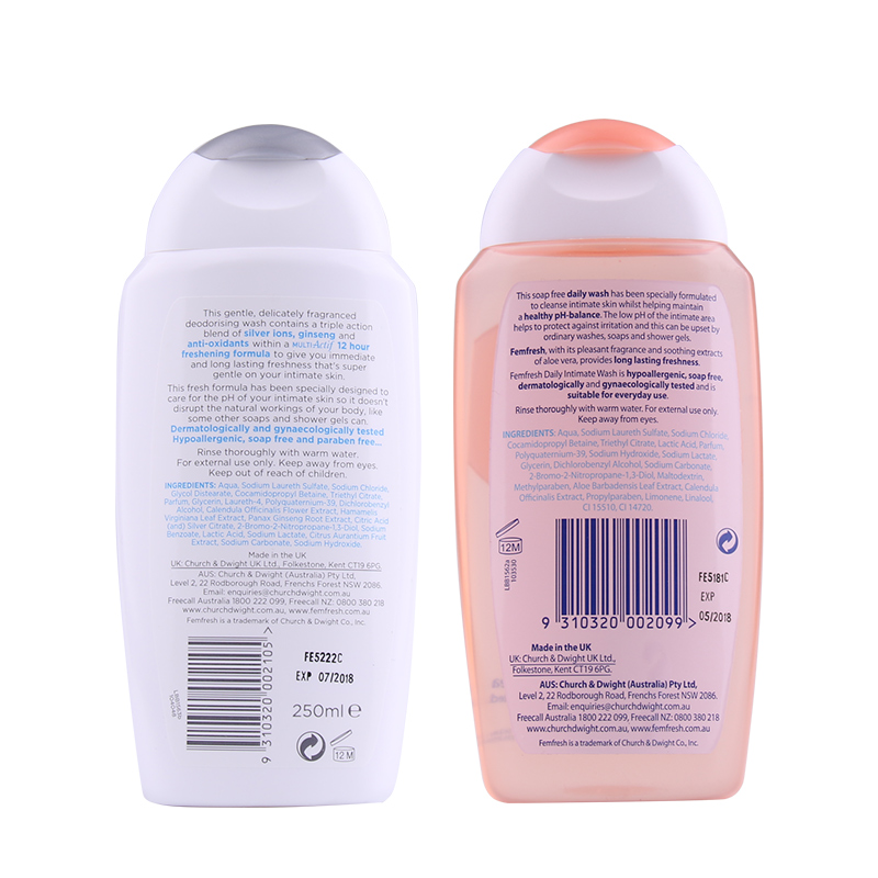 ChemistWarehouse海外旗舰店Femfresh芳芯男女性护理液私处洗液抑菌去异味私处洗液*4瓶套装3