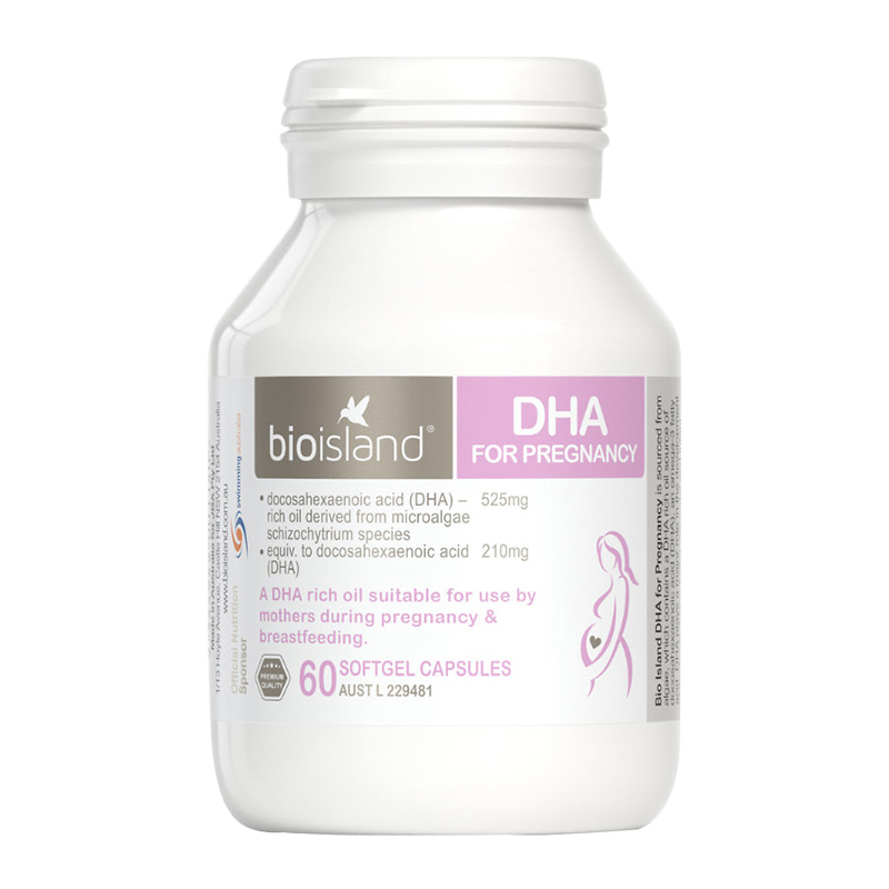 ChemistWarehouse海外旗舰店bio island佰澳朗德孕妇专用DHA海藻油哺乳期营养素黄金60粒澳洲1