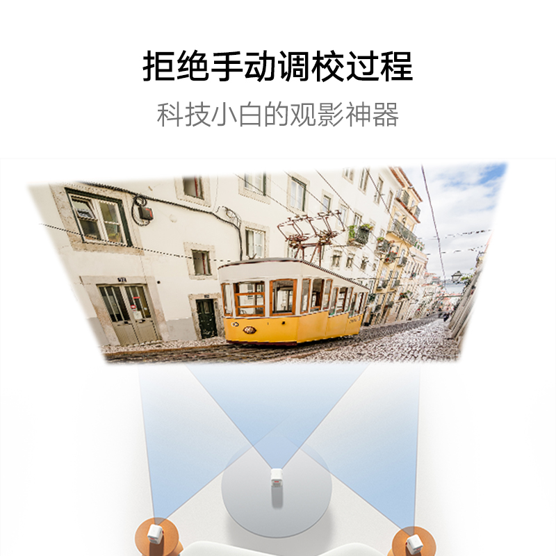 【李佳琦年货宠物节】 小明Q3 Neo智能投影仪家用超高清投影机家庭影院护眼卧室客厅小型宿舍学生游戏