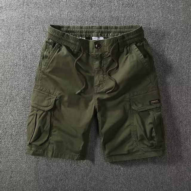 Japanese fashion brand dirty and wear-resistant pure cotton tool shorts for men