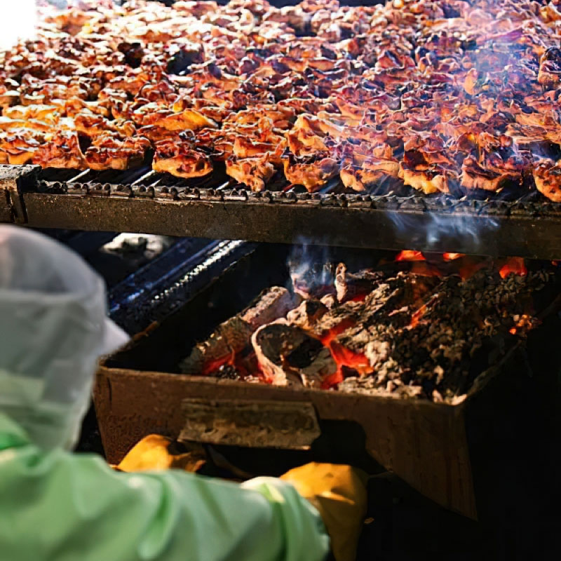 hotei直火炙烤鸡肉串烧鸟日本低热量盐烤照烧烤罐头零食代餐 - 图1