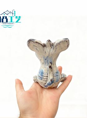 凹凸工艺云南手工文创瓦猫香插