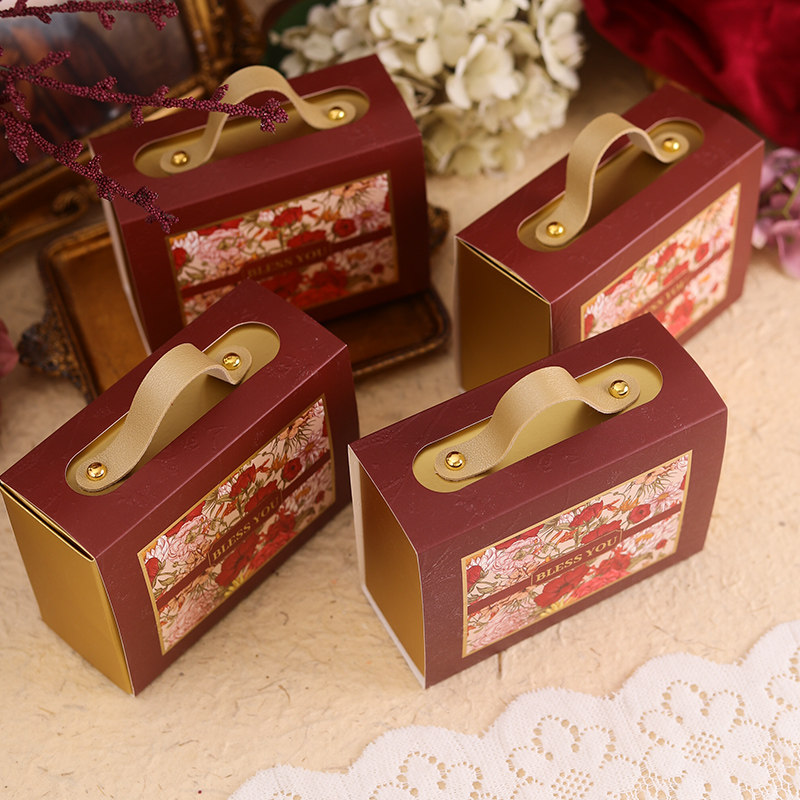 婚礼装喜糖盒子空盒喜糖盒子2023新款高级感大结婚礼盒包装盒空盒