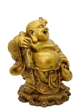 全铜办公室弥勒佛像工艺品