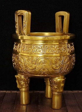 铜鼎礼品全铜中式家居工艺品