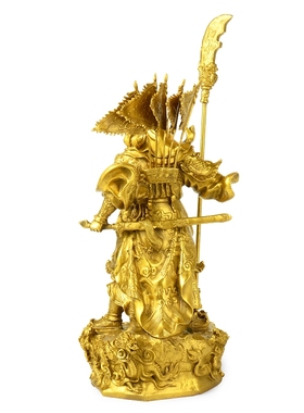 九龙关公佛像武财神开业礼品