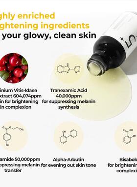 跨境热销No.5+Vitamin Concentrated Serum补水保湿维生素C精华液