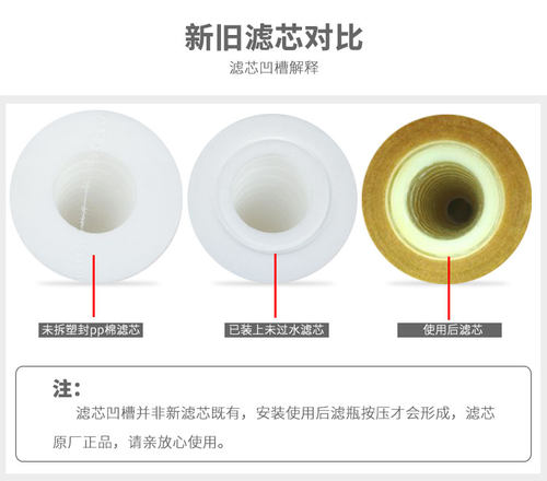 沁园净水器通用伴侣QY-PL-101A前置过滤器配件10寸聚丙烯PP棉滤芯 - 图0
