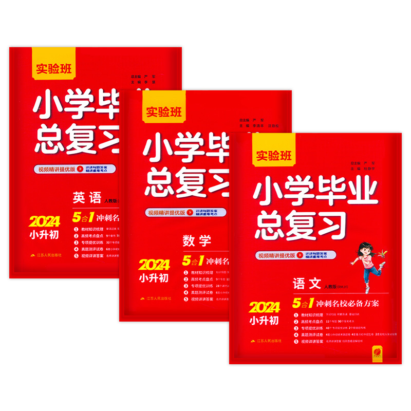 2024新版春雨教育实验班小学毕业总复习语文数学英语人教版部编版小考小升初刷题专题训练毕业系统总复习真题解析知识总复习-图3