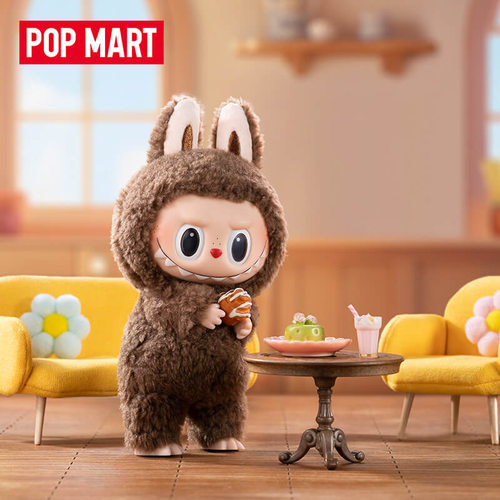 POPMART泡泡玛特labubu拉布布3代心动马卡龙搪胶脸潮玩盲盒挂件 - 图1